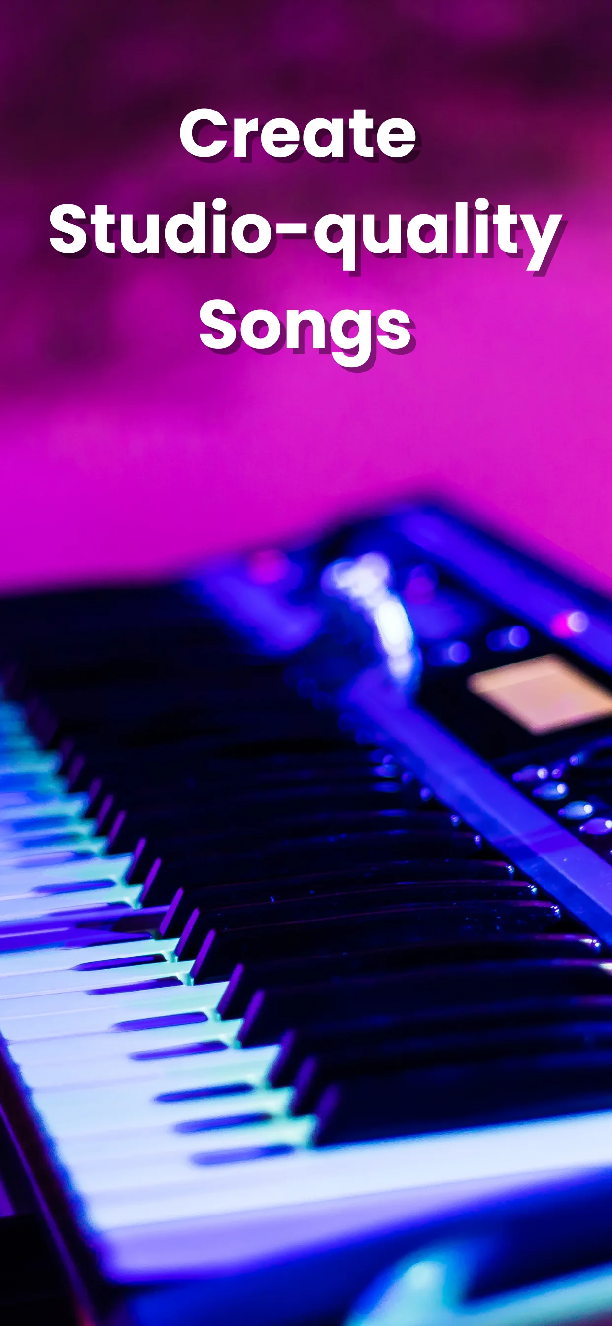 Muziko AI song generator iPhone screen 7
